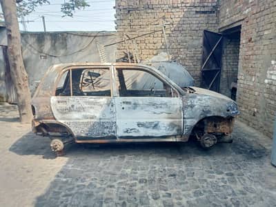 Daihatsu Coure 2007 model complete burn Price dead final