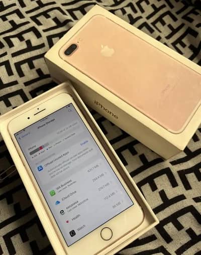 iphone 7 plus 128 GB my WhatsApp number 0321-83-87-945