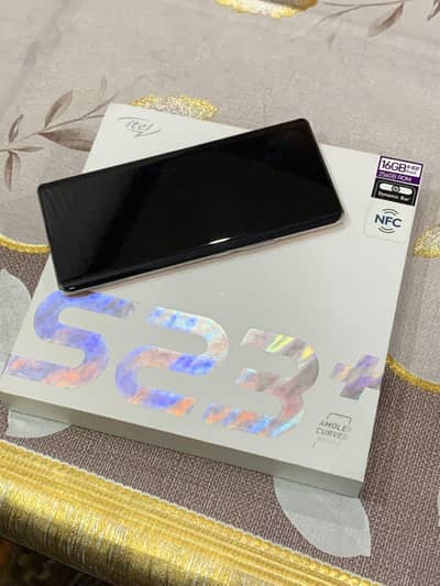 itel s23 plus curved display