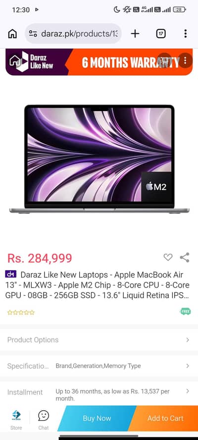 Apple MacBook Air M2