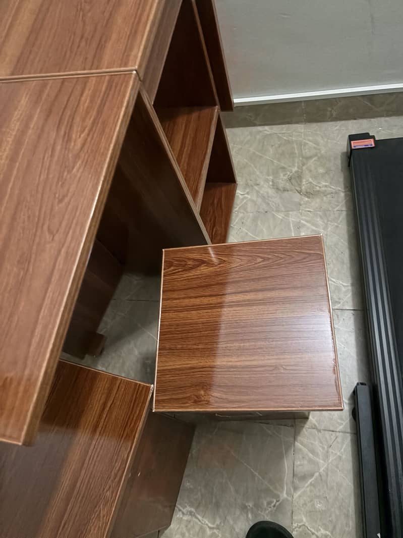 Folding dining table with 4 stools/ Table Set/ Dining Table 3