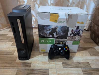 Xbox 360 with jailbreak with controller