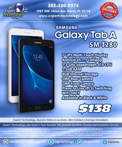 Samsung Galaxy Tab A T280