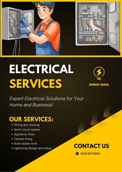professional electrician services 03286374859
