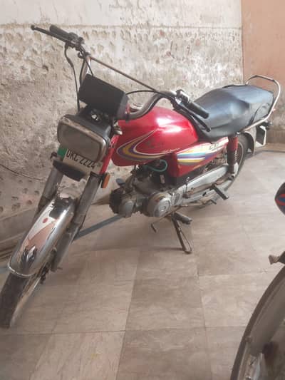 urgent sale cd 70 bike