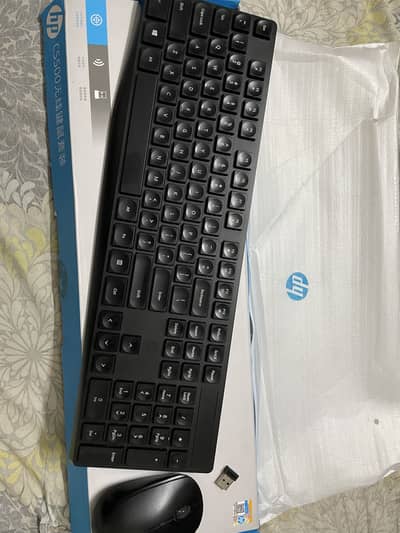 Wireless Mouse & keyboard.