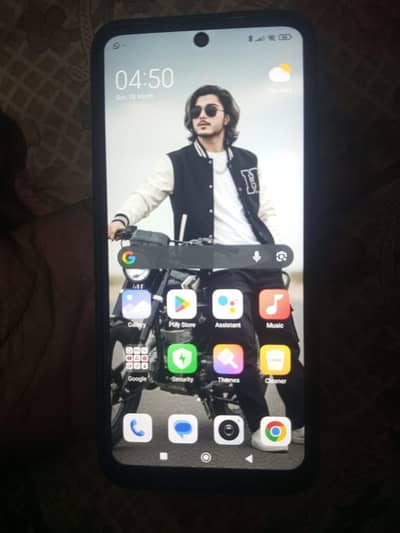 redmi not 11 6 / 128  with charger rabta no 03143557238