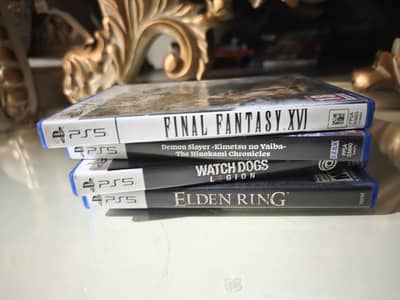 PS5 and PS4 games available