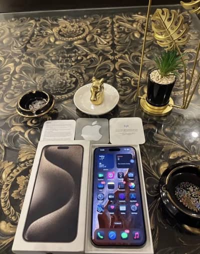 iPhone 15 Pro Max 256gb PTA Approved!