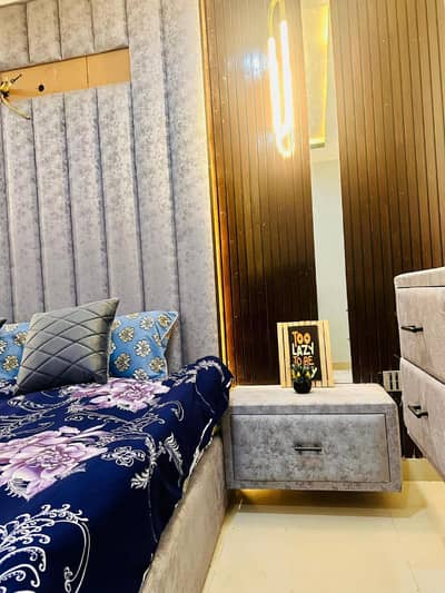 One Bedroom Luxury Full Furnished Apartments For Sale In AA Block Facing Canal Road Bahria Town Lahore