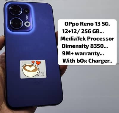 Reno 13 5G. 12+12/256 GB. . .