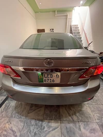 Gli 2013 model zero meter car