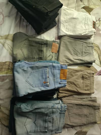 Pack of 22 Jeans pants | At very low price| good condition|urgent sale
