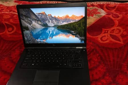 Dell Core i5 7 Gen| 8GB RAM| 256GB SSD| Touch Screen| Black colour|Wel