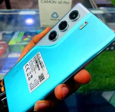 tecno comon 40 Pro 8 GB ram 256 GB memory 03263194529/