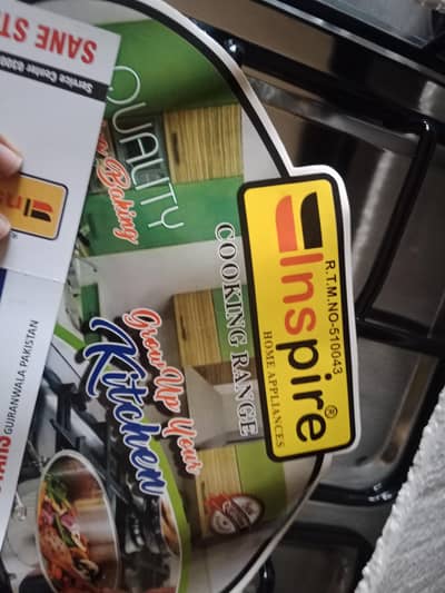 Brand New Inspire Cooking Range – Never Used (Still in Packing)