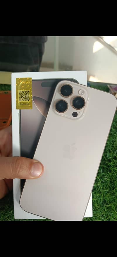 iphone 16 pro max 256 gb pta oprove