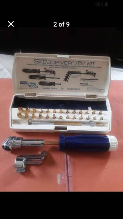 Screwdriver Pro Kit Gold Driver Kit Made in USA