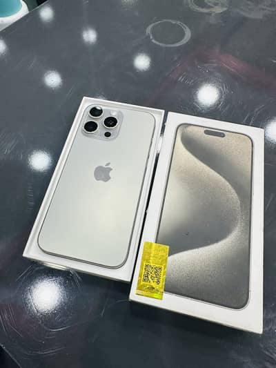 Iphone 15pro max 256gb pta approved