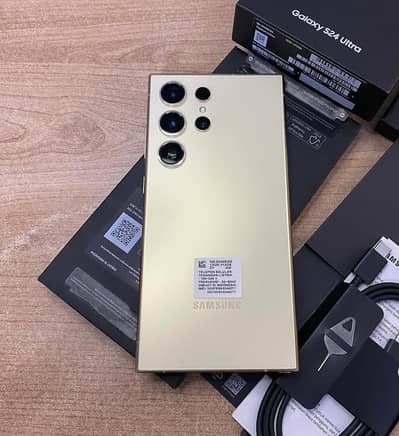Samsung Galaxy S24 Ultra 12/512 Complete Box Urgent Sale Connect Wtp