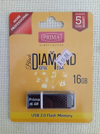Prima 16GB USB Flash Drive – USB 2.0 High Speed Pendrive