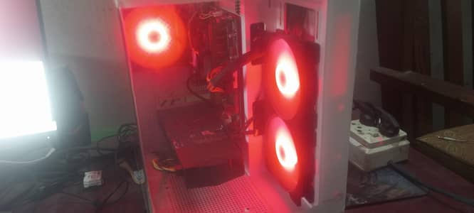Gaming pc with led