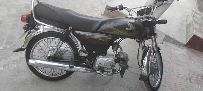 Honda Cd 70 2019 Single hand driven,first owner