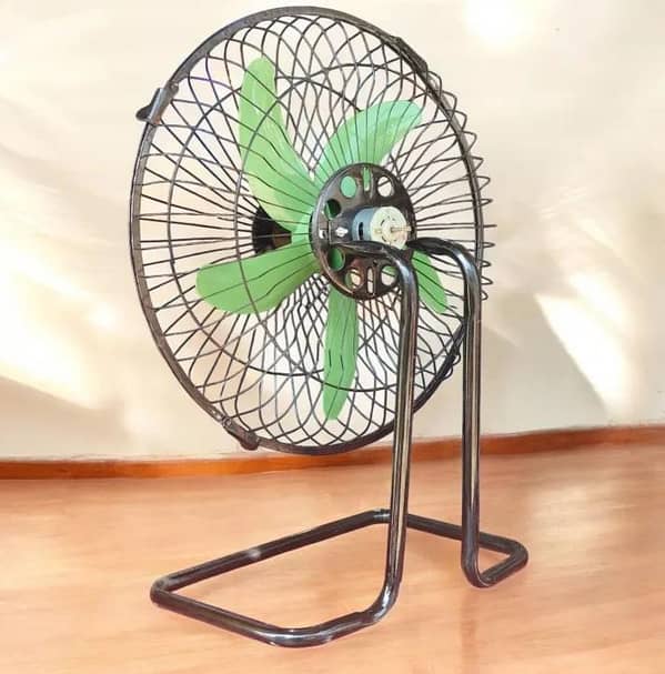 DC 12V Fan Fixed Portable Fan High Speed Wind Solar/Battery Work on Both