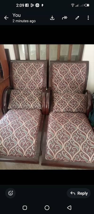 Best quality wooden lounge relaxing chair