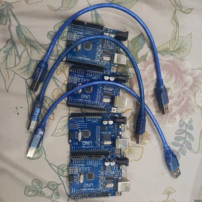 Arduino uno smd x4 with cables x3