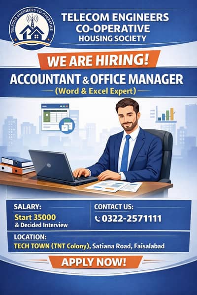 Accountant & Office Manager (Word & Excel Expert)