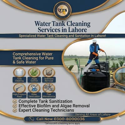 Water Tank Services | Water Tank Cleaning Services in Lahore
