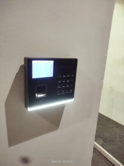 Zkteco biometric Attendance machine & access control keyless door lock
