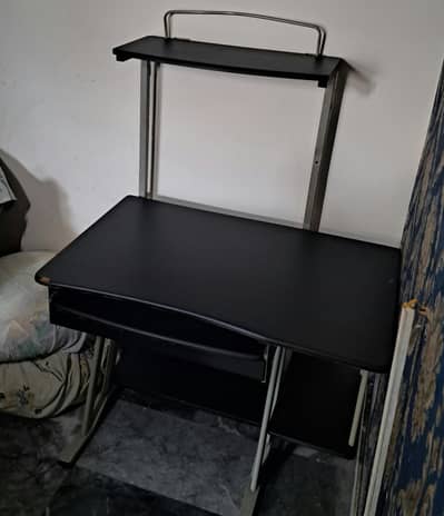 Study Table with a drawer and keyboard tray.