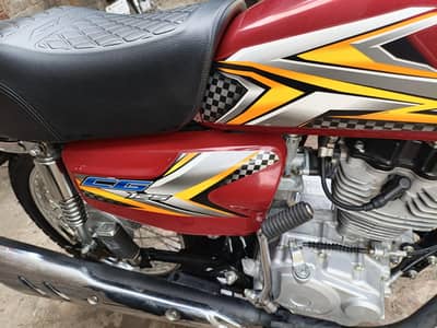 Honda 125 Registration Number 2024 stekr and Model 2025