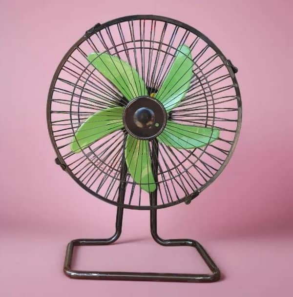 DC 12V Fan Fixed Portable Fan High Speed Wind Solar/Battery Work on Both