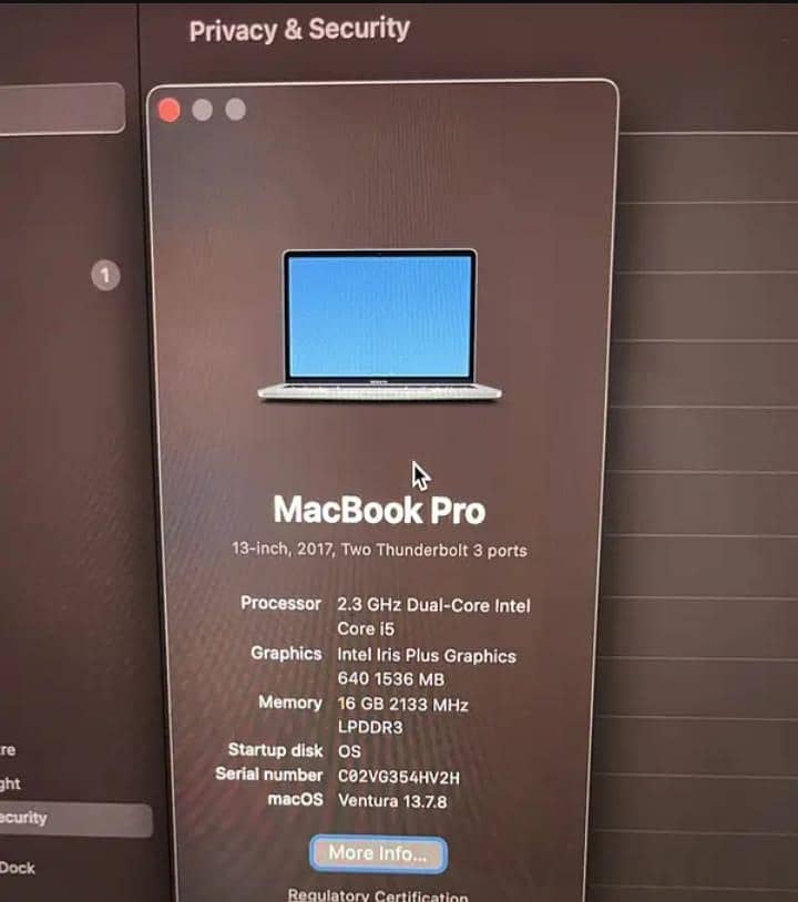 macbook pro 2017 4