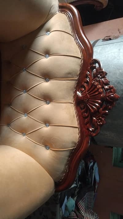 5 seater soofa set ( sheesham wood)