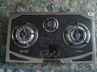 Nasgase DG-931 BK 3 burner