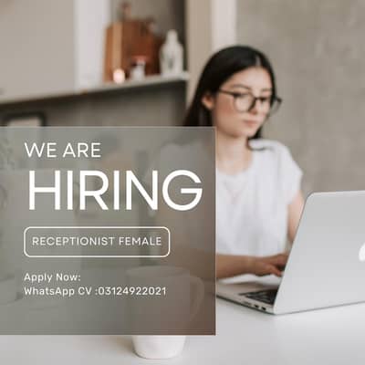 Job Receptionist (female)