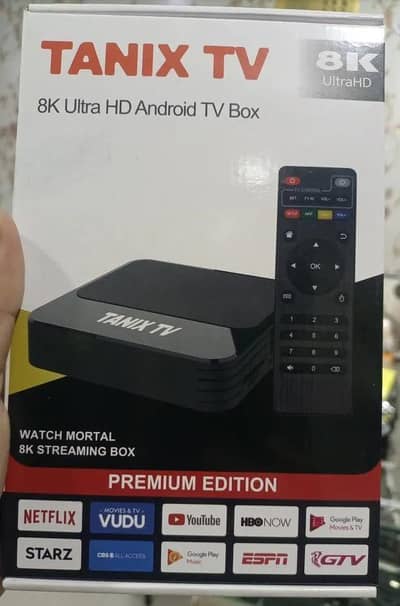 Tanix Latest Android TV Box 8K Ultra HD | Smart TV Device |