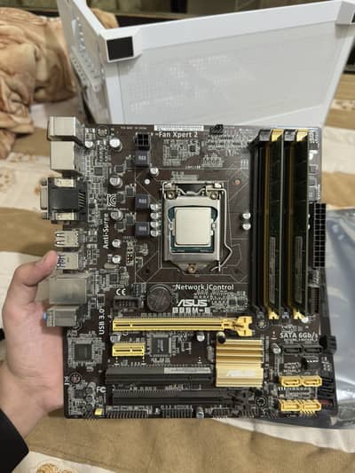 İ7 4770k + B85M + 16GB RAM