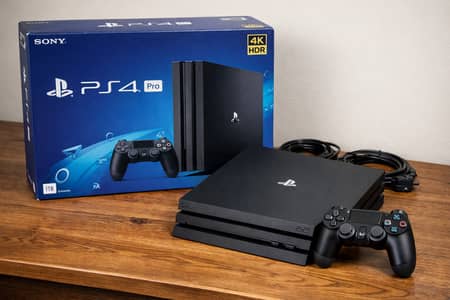 PlayStation 4 Pro 1TB – With Box & Original Controller