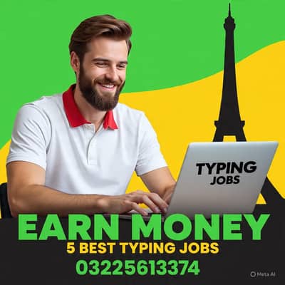 Real typing work available ha daily salary 03225613374 Whatsapp