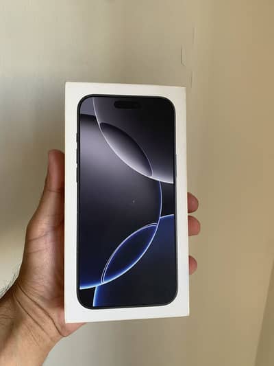 New Apple iPhone 16 pro max 256gb JV