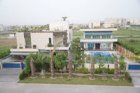 D H A Lahore 2 Kanal Mazher Munir Design House With Swimming Pool Fully Furnished 100% Original Pics Available For Rent