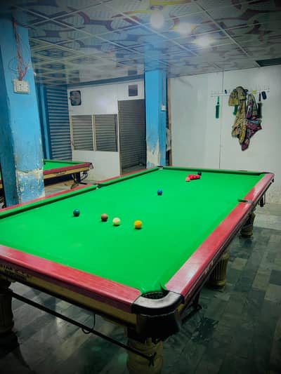 5x10 Snooker Table For Sale Good Condition Call 03014147147
