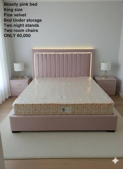 KING SIZE REFURBISHED BED SET