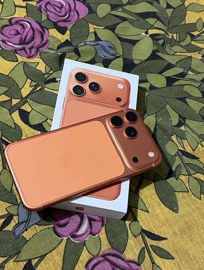 i phone 17 pro max orange