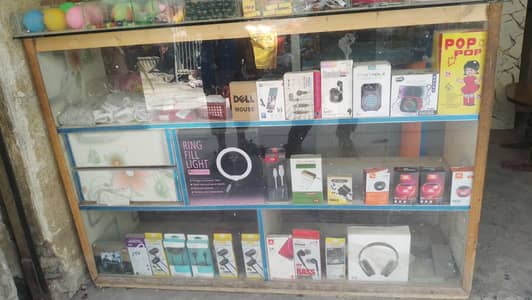 Shop Counter and Racks for sale